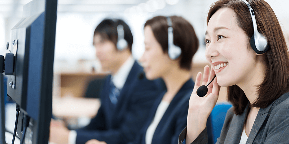 電話サポート